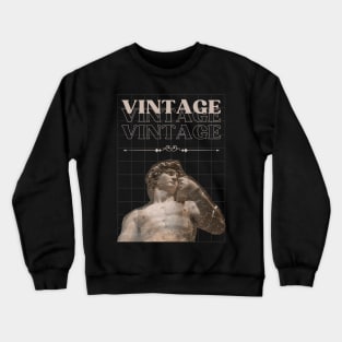 Vintage David Statue Crewneck Sweatshirt